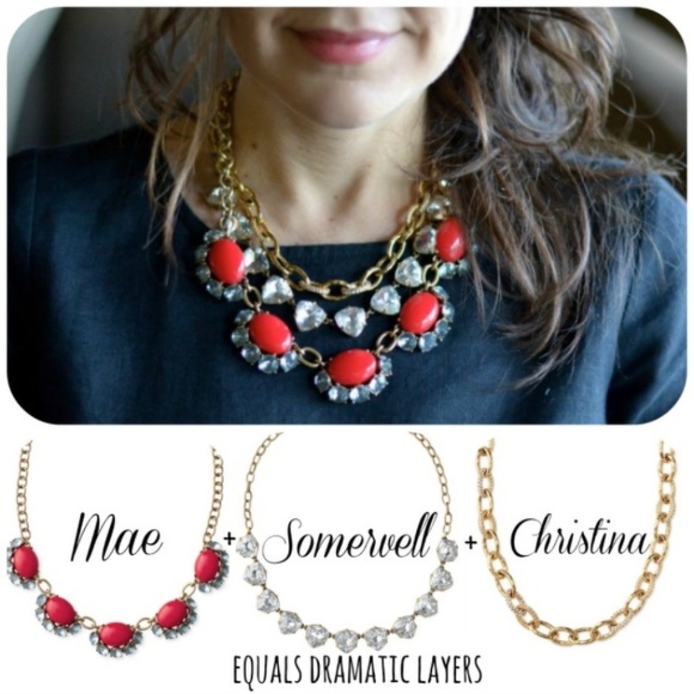 Stella and Dot Mae & Christina Necklaces